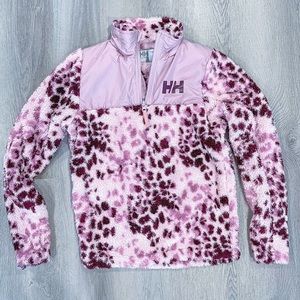 Helly Hansen 1/2 zip midlayer girls jacket